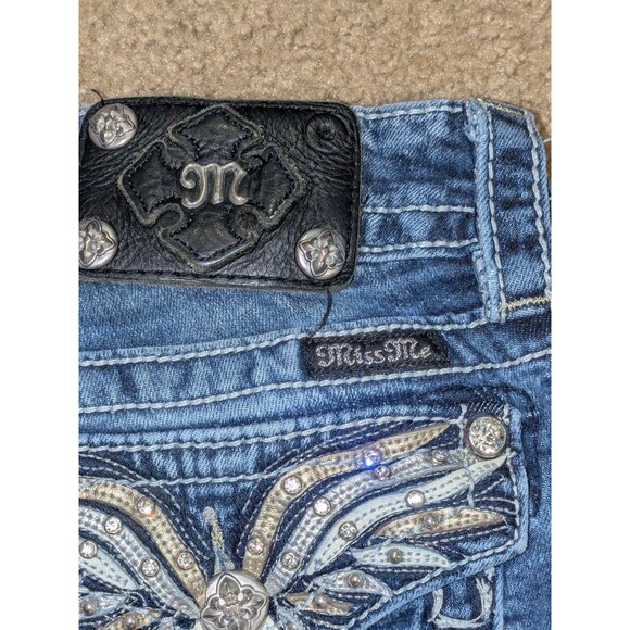 Miss Me Distressed Skinny Jeans Size 30 Miss Me Women's Jeans - Picture 10 of 10